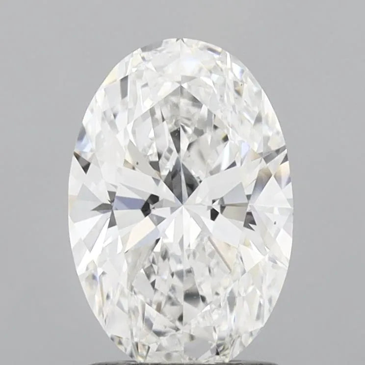 1.50ct Oval Lab Grown Diamond (Colour E, Clarity VS1, IGI Certified)