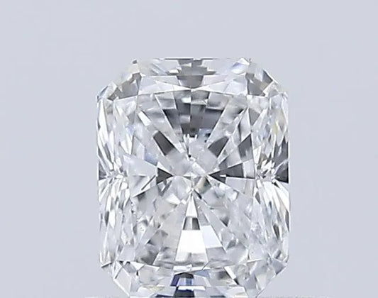 0.54ct Radiant Lab Grown Diamond (Colour D, Clarity SI1, IGI Certified)