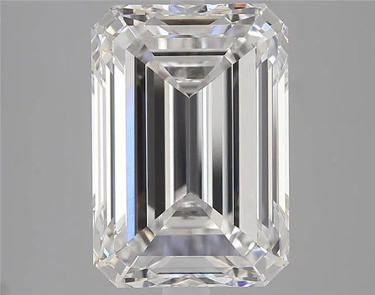 5.02ct Emerald Lab Grown Diamond (Colour E, Clarity VVS1, IGI Certified)