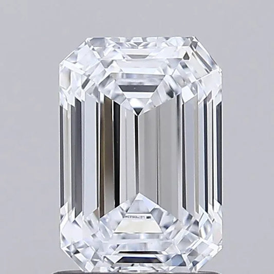 1.50ct Emerald Lab Grown Diamond (Colour E, Clarity VVS2, IGI Certified)