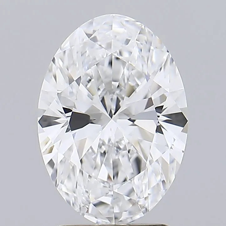 2.40ct Oval Lab Grown Diamond (Colour D, Clarity VVS1, IGI Certified)