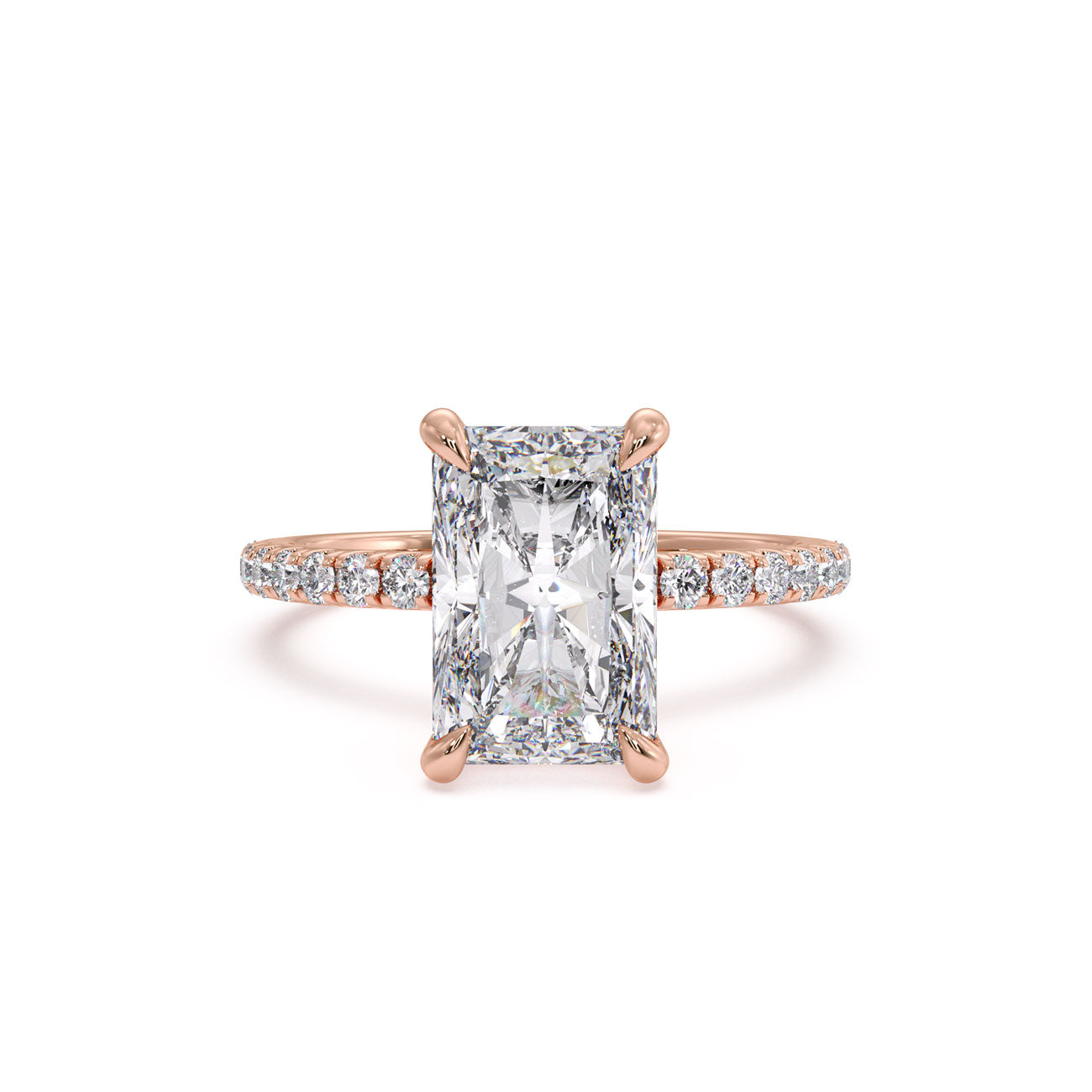 Zara - 4 Claw Pavé