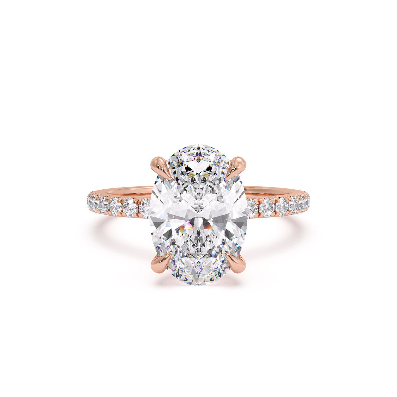 Zara - 4 Claw Pavé