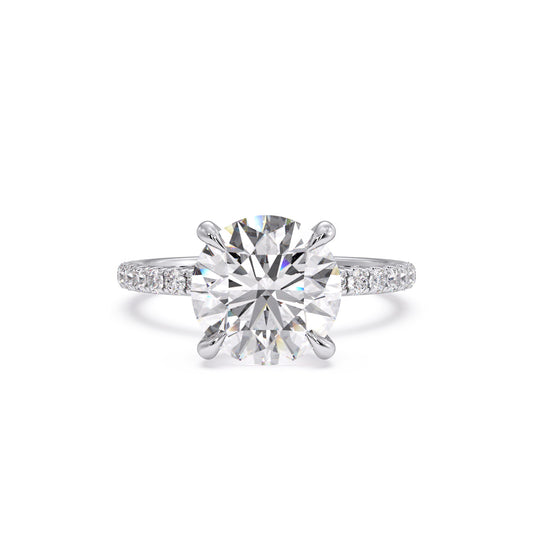 Zara - 4 Claw Pavé