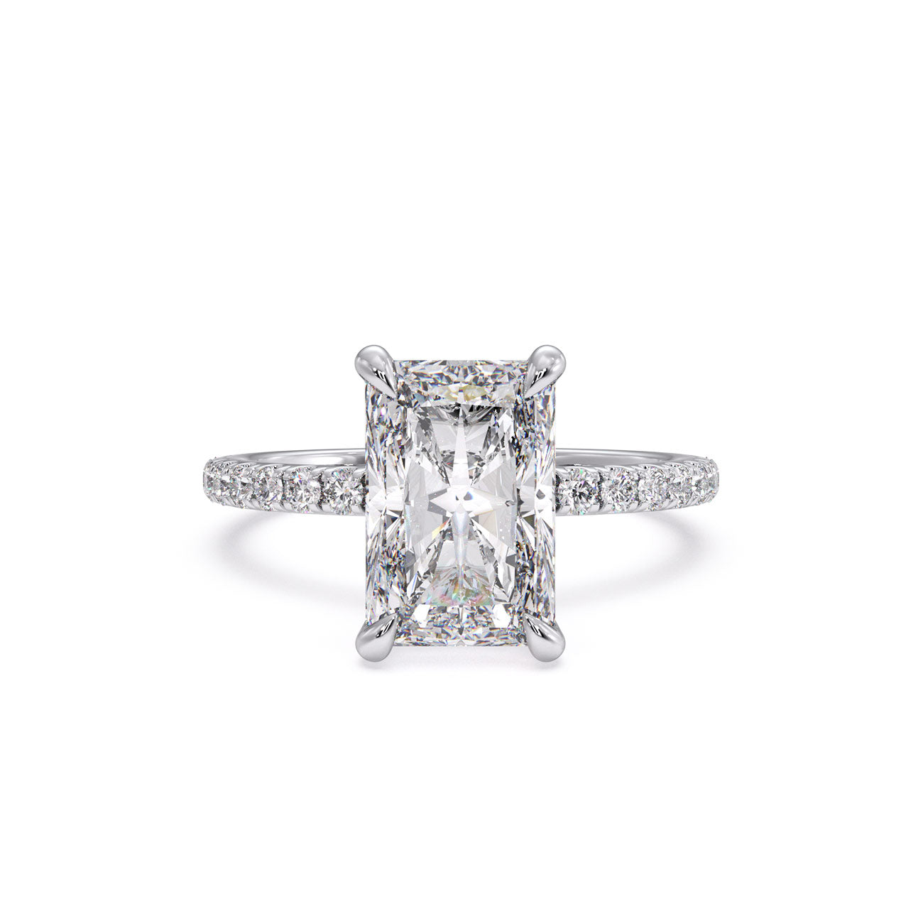 Zara - 4 Claw Pavé
