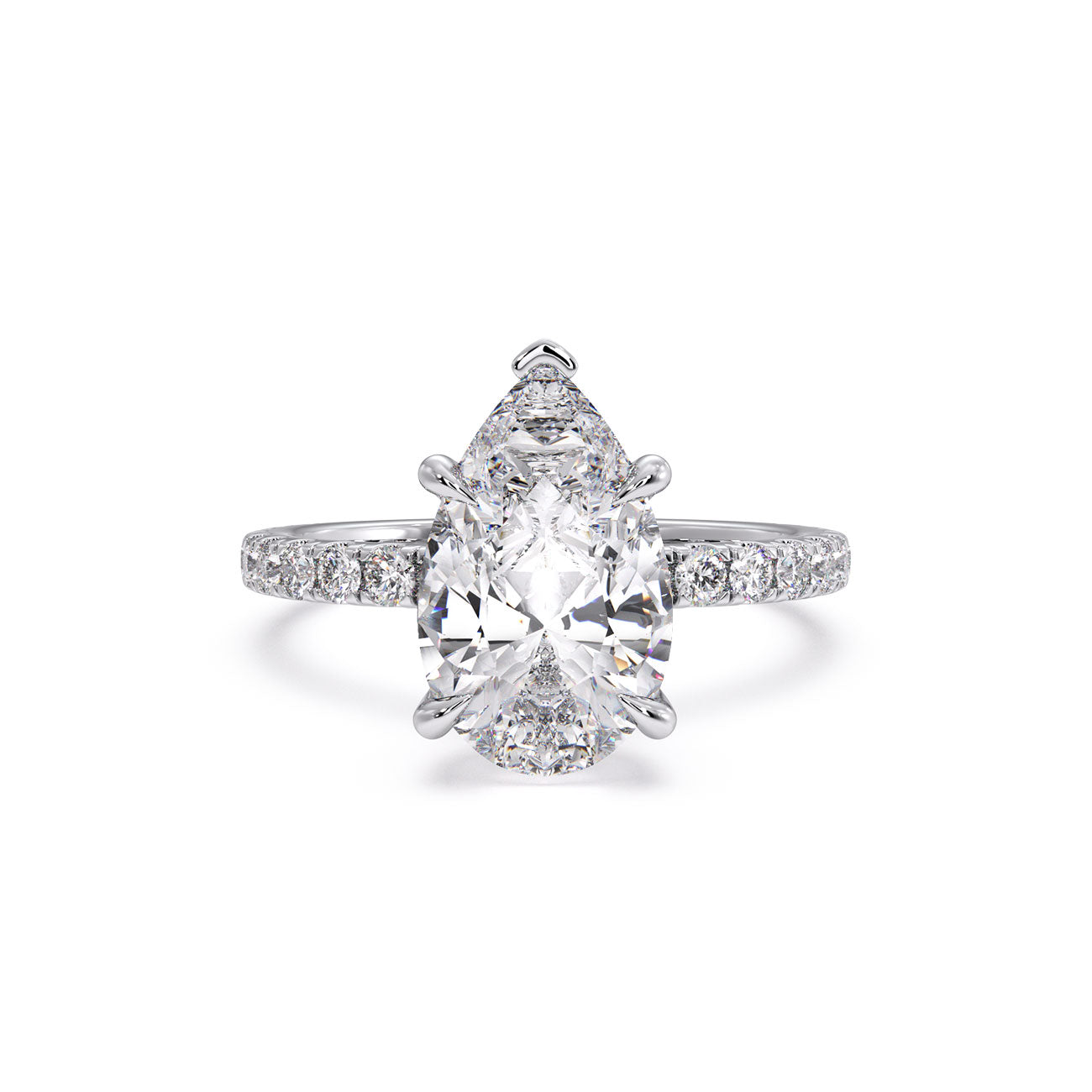 Sophina - Pavé W/ Hidden Halo