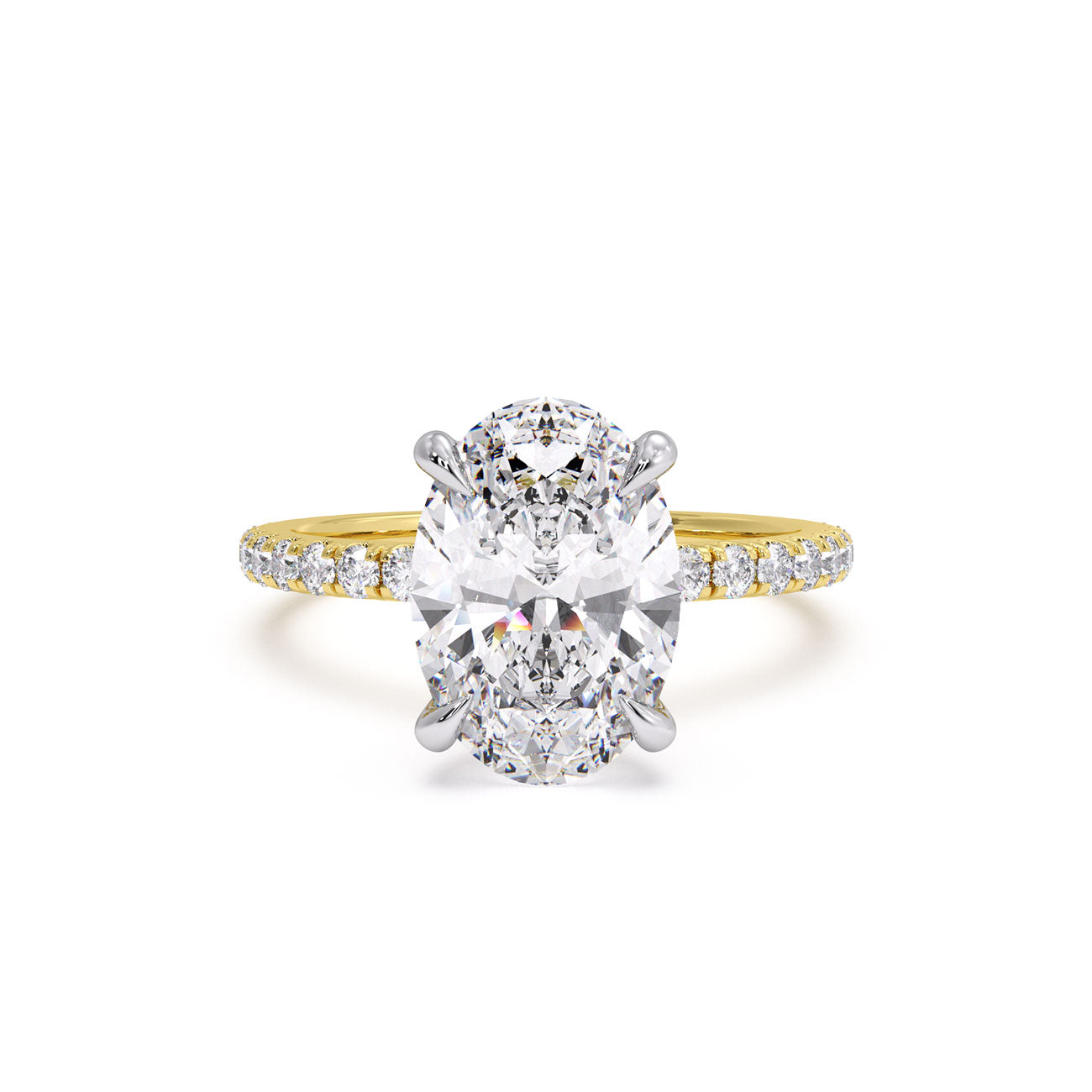 Zara - 4 Claw Pavé