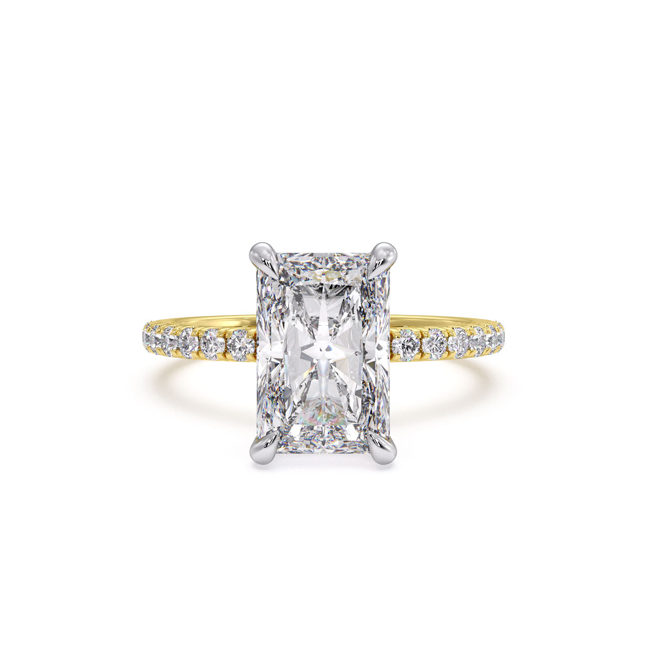 Zara - 4 Claw Pavé