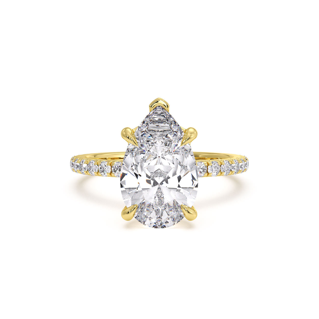 Zara - 4 Claw Pavé