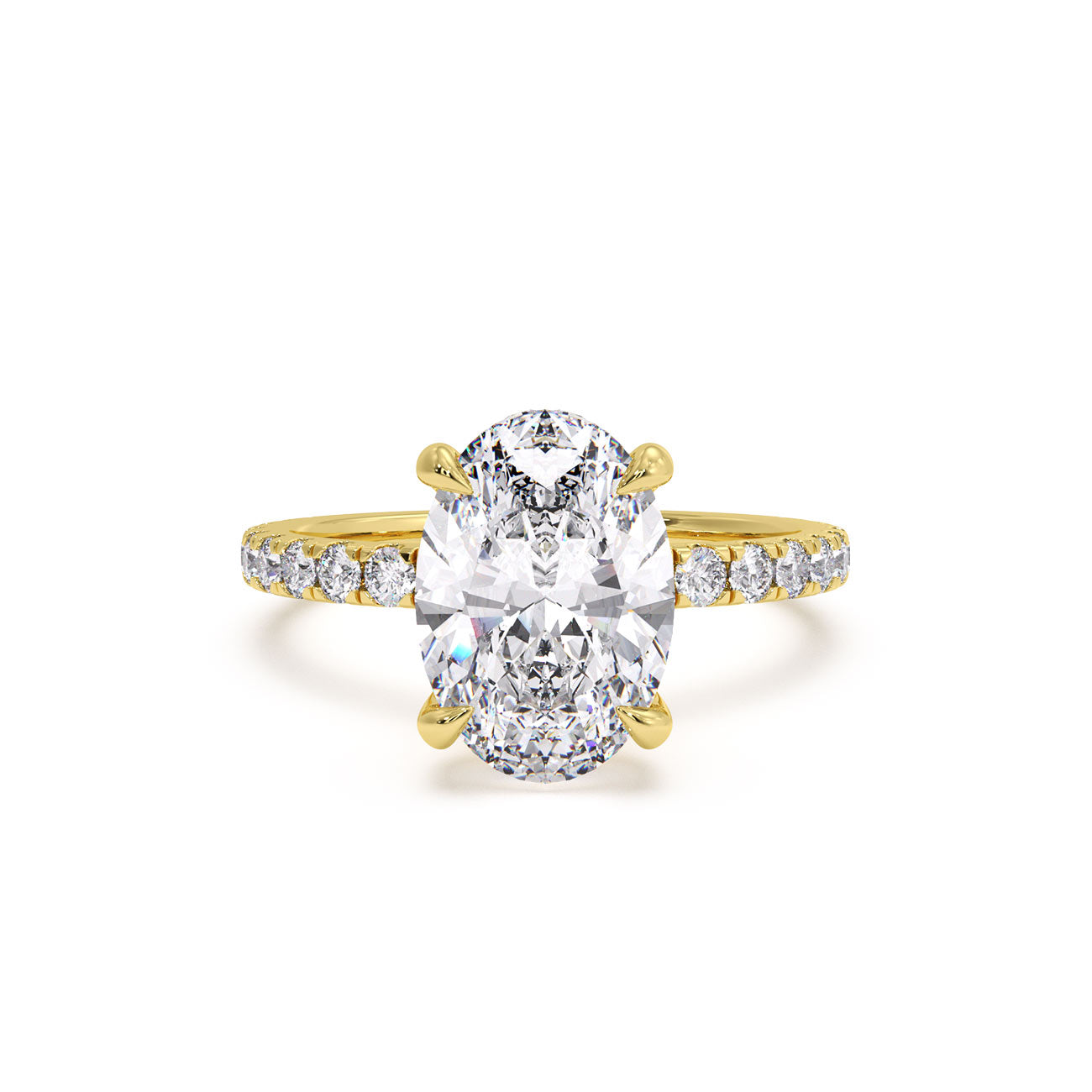 Sophina - Pavé W/ Hidden Halo