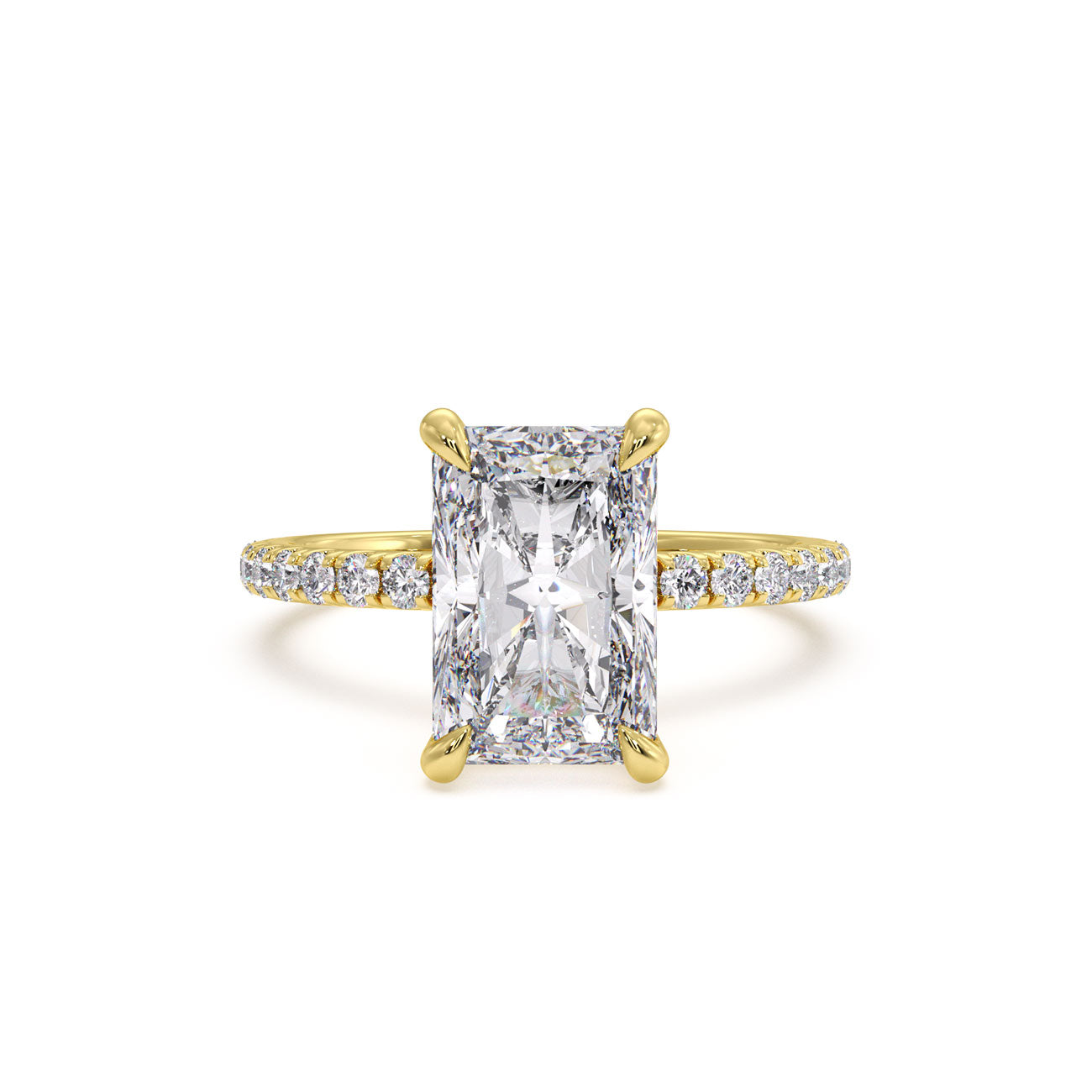 Zara - 4 Claw Pavé