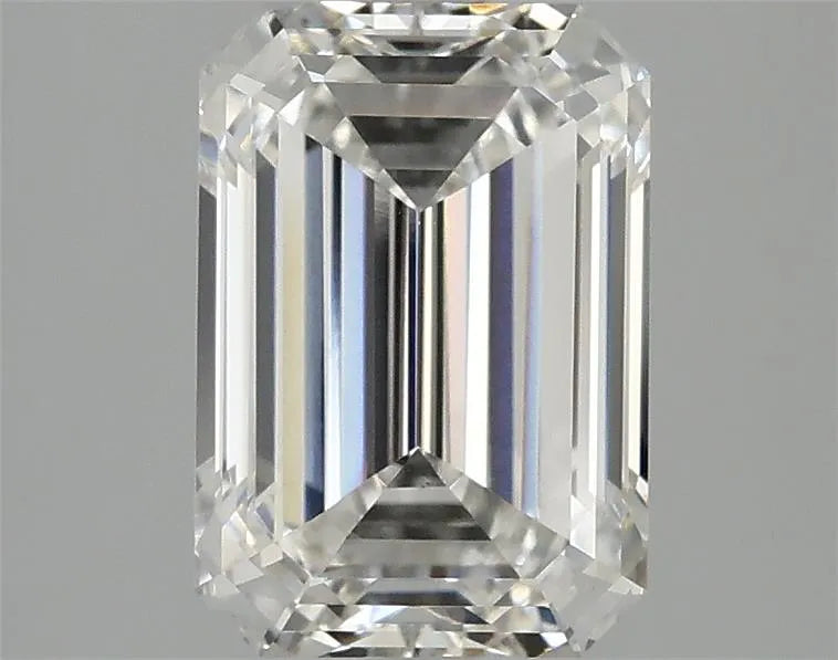 2.82ct Emerald Lab Grown Diamond (Colour F, Clarity VVS2, IGI Certified)