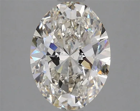 2.20ct Oval Lab Grown Diamond (Colour H, Clarity SI1, IGI Certified)