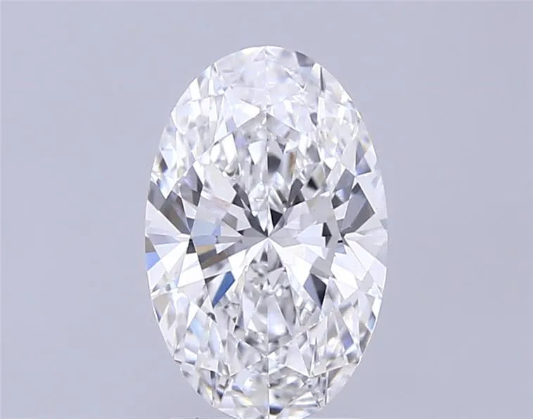 2.53ct Oval Lab Grown Diamond (Colour E, Clarity VS1, IGI Certified)