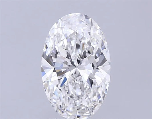 2.53ct Oval Lab Grown Diamond (Colour E, Clarity VS1, IGI Certified)