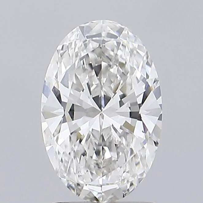 1.93ct Oval Lab Grown Diamond (Colour F, Clarity VVS2, IGI Certified)
