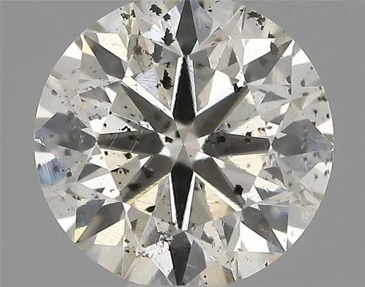 0.56ct Round Natural Diamond (Colour I, Clarity SI2, Cut VG, IGI)