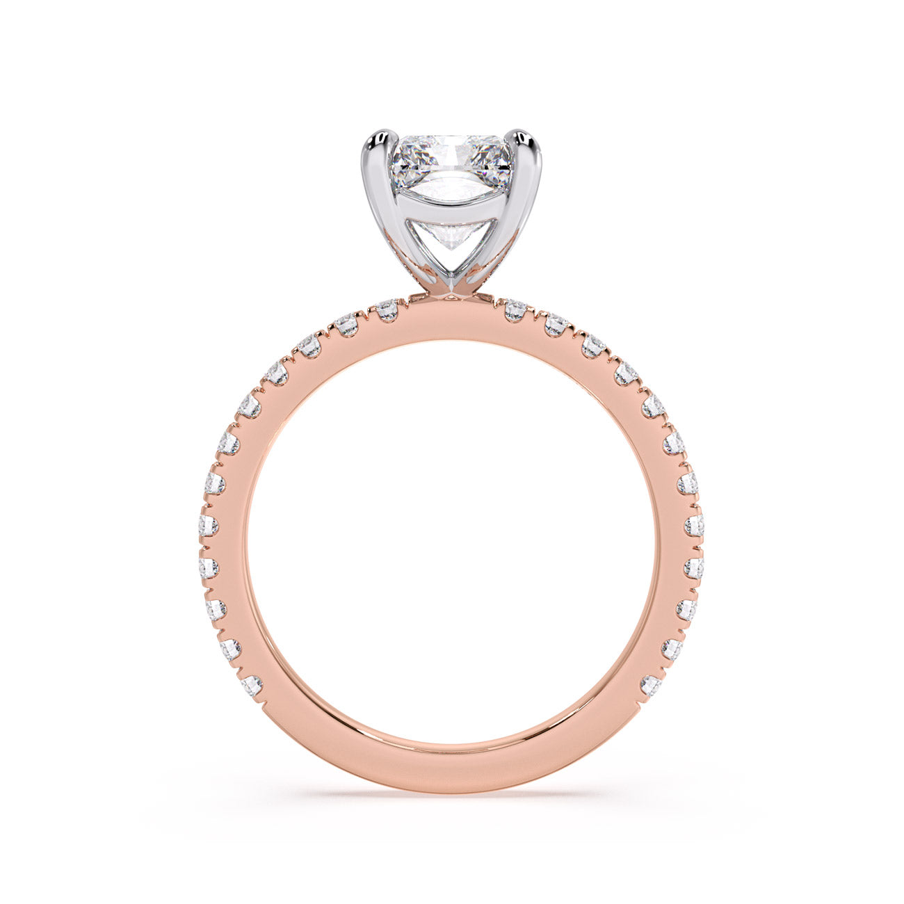 Zara - 4 Claw Pavé