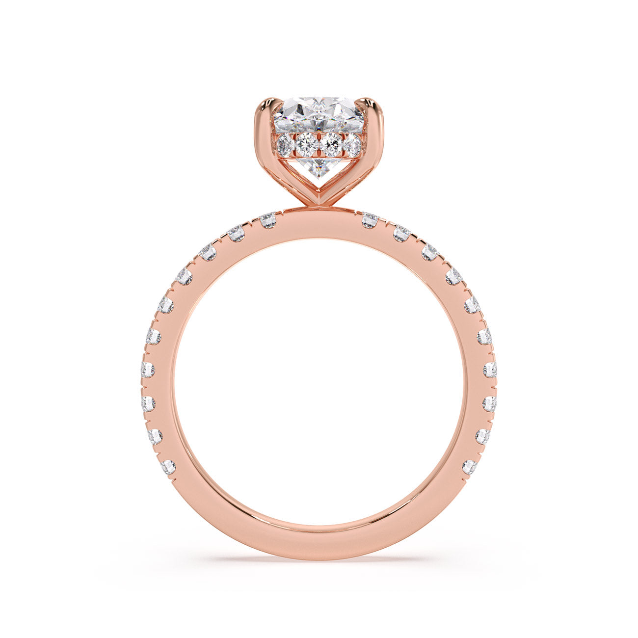 Sophina - Pavé W/ Hidden Halo
