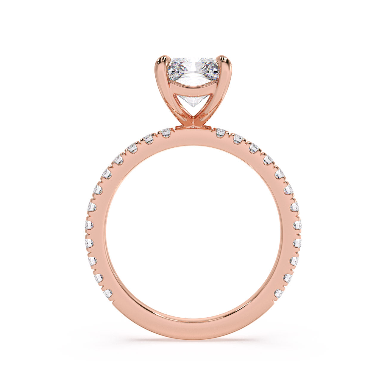 Zara - 4 Claw Pavé
