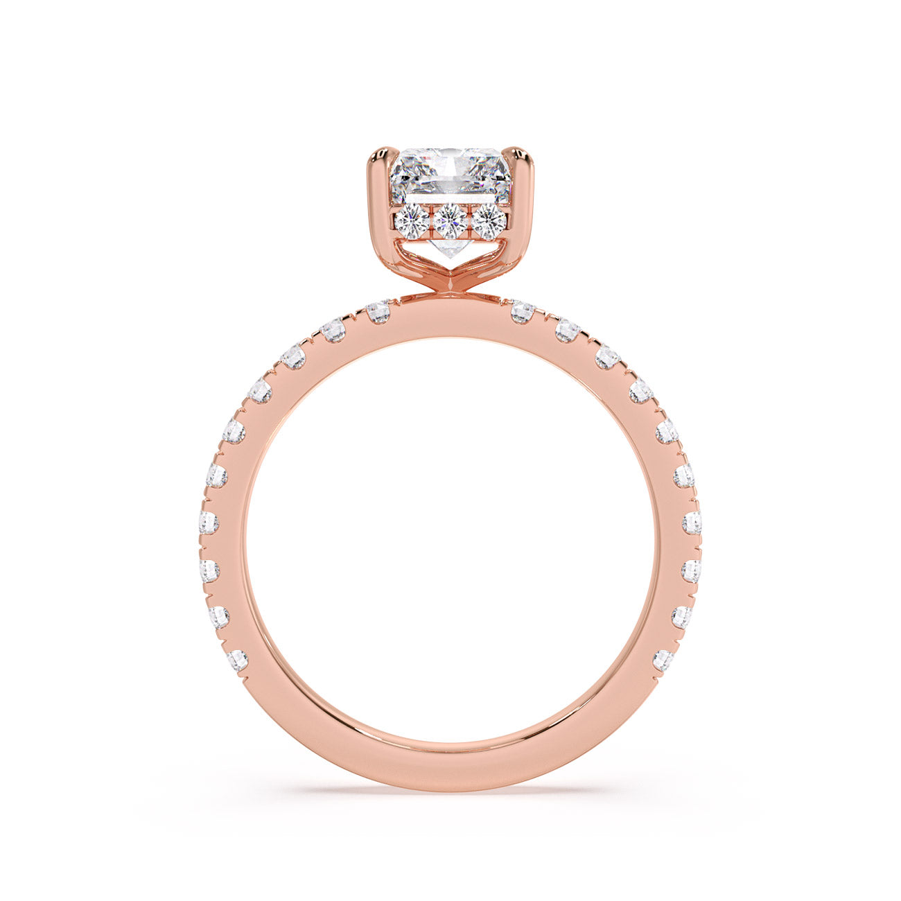 Sophina - Pavé W/ Hidden Halo