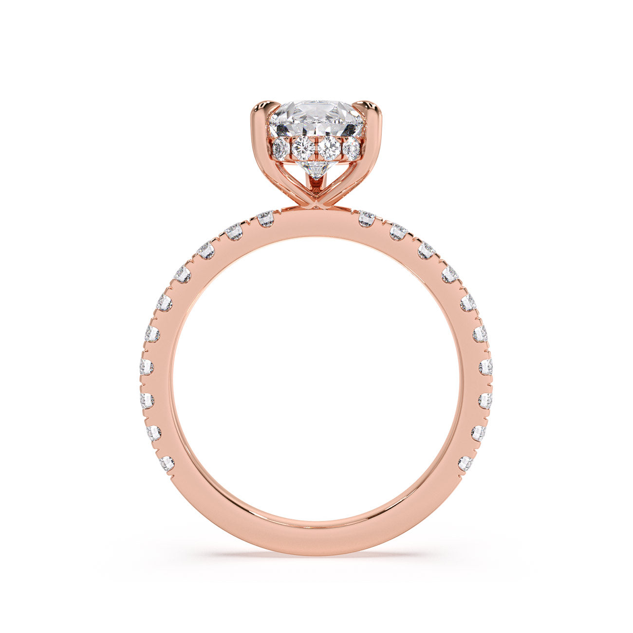 Sophina - Pavé W/ Hidden Halo