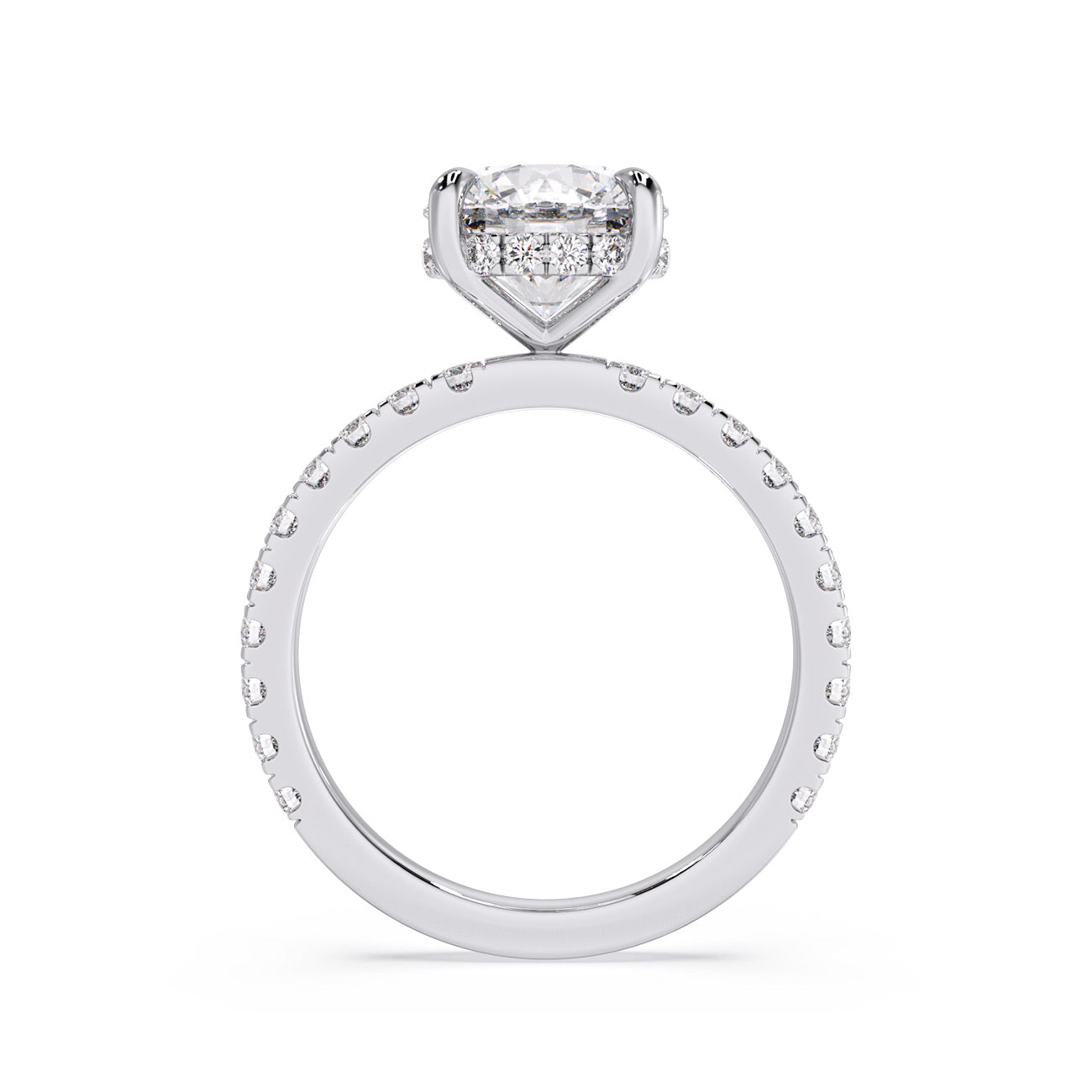 Sophina - Pavé W/ Hidden Halo