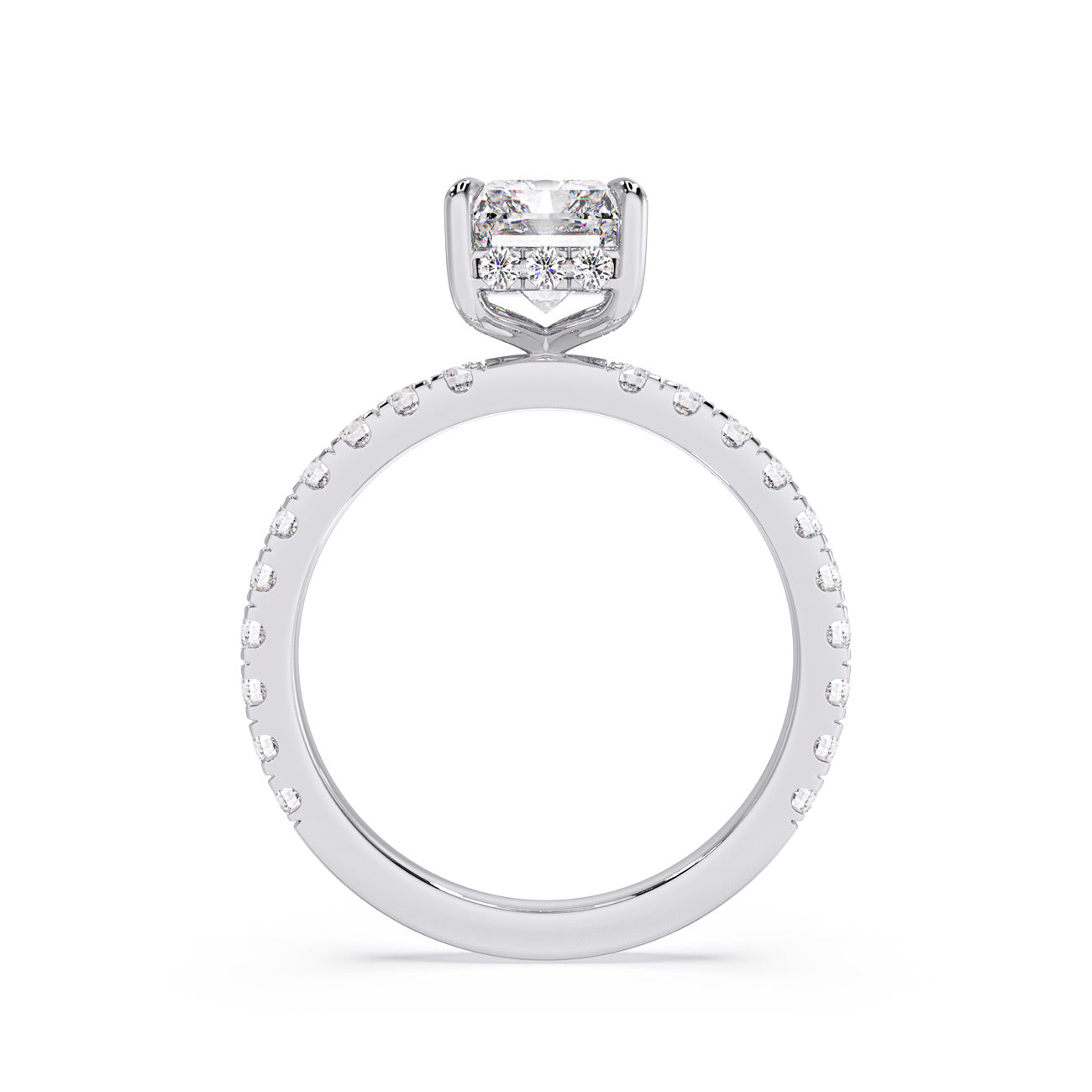 Sophina - Pavé W/ Hidden Halo