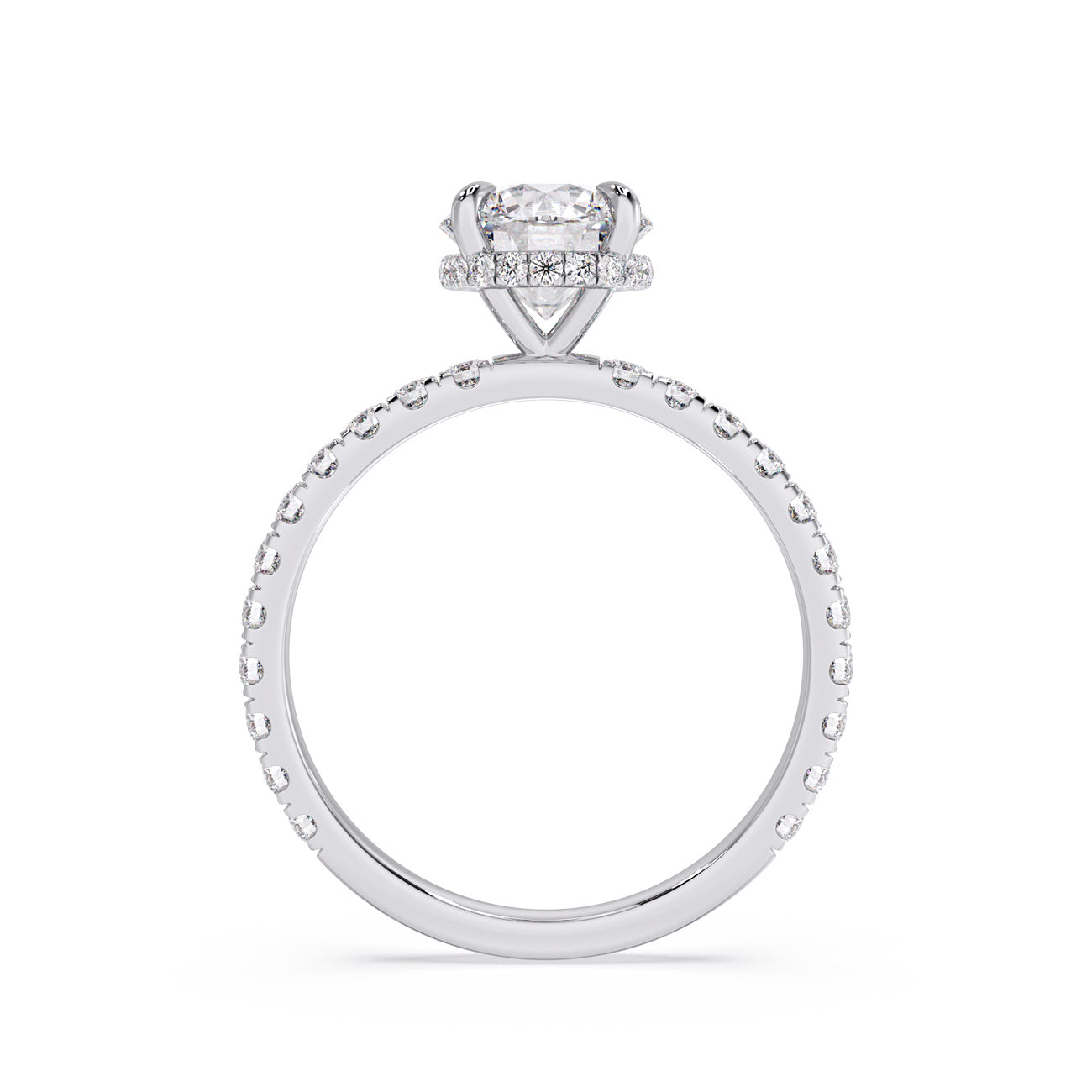 18k White Gold