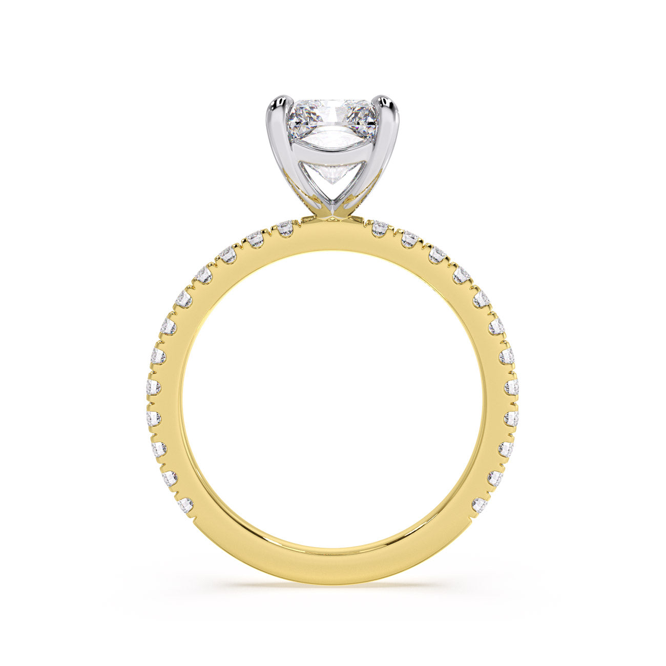 Zara - 4 Claw Pavé
