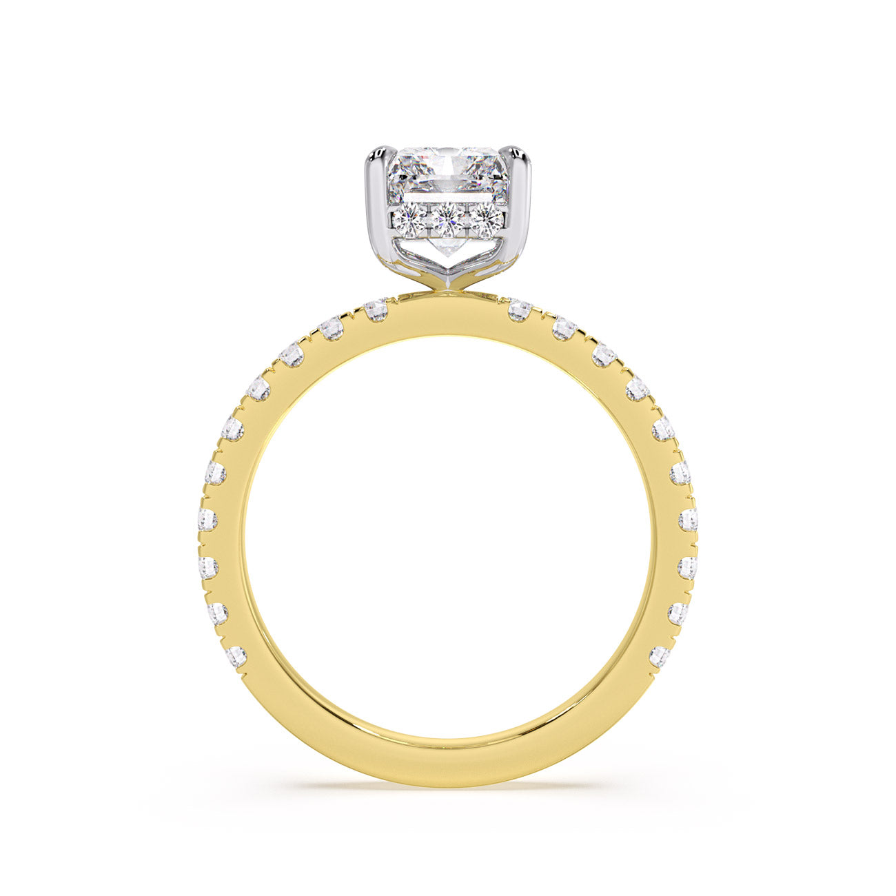 Sophina - Pavé W/ Hidden Halo