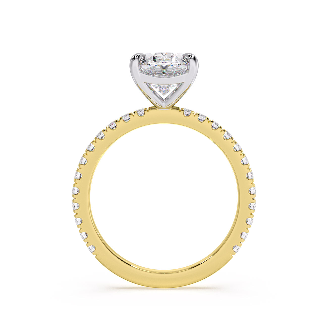 Zara - 4 Claw Pavé