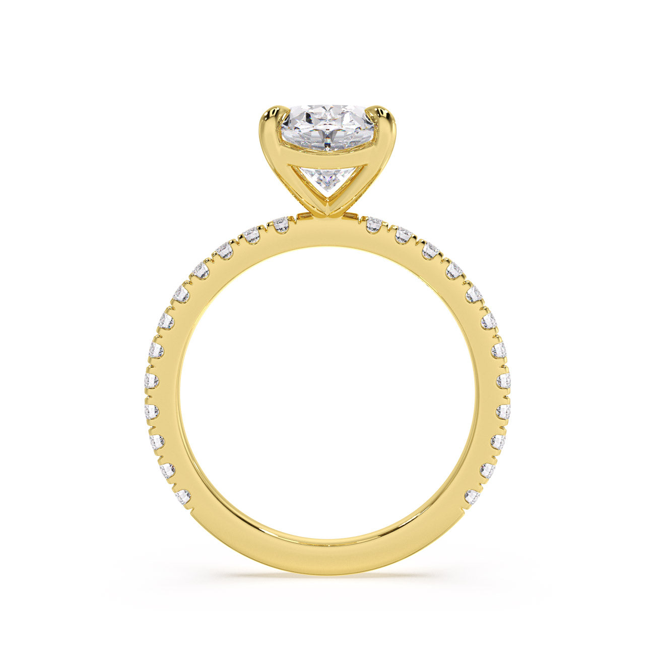 Zara - 4 Claw Pavé