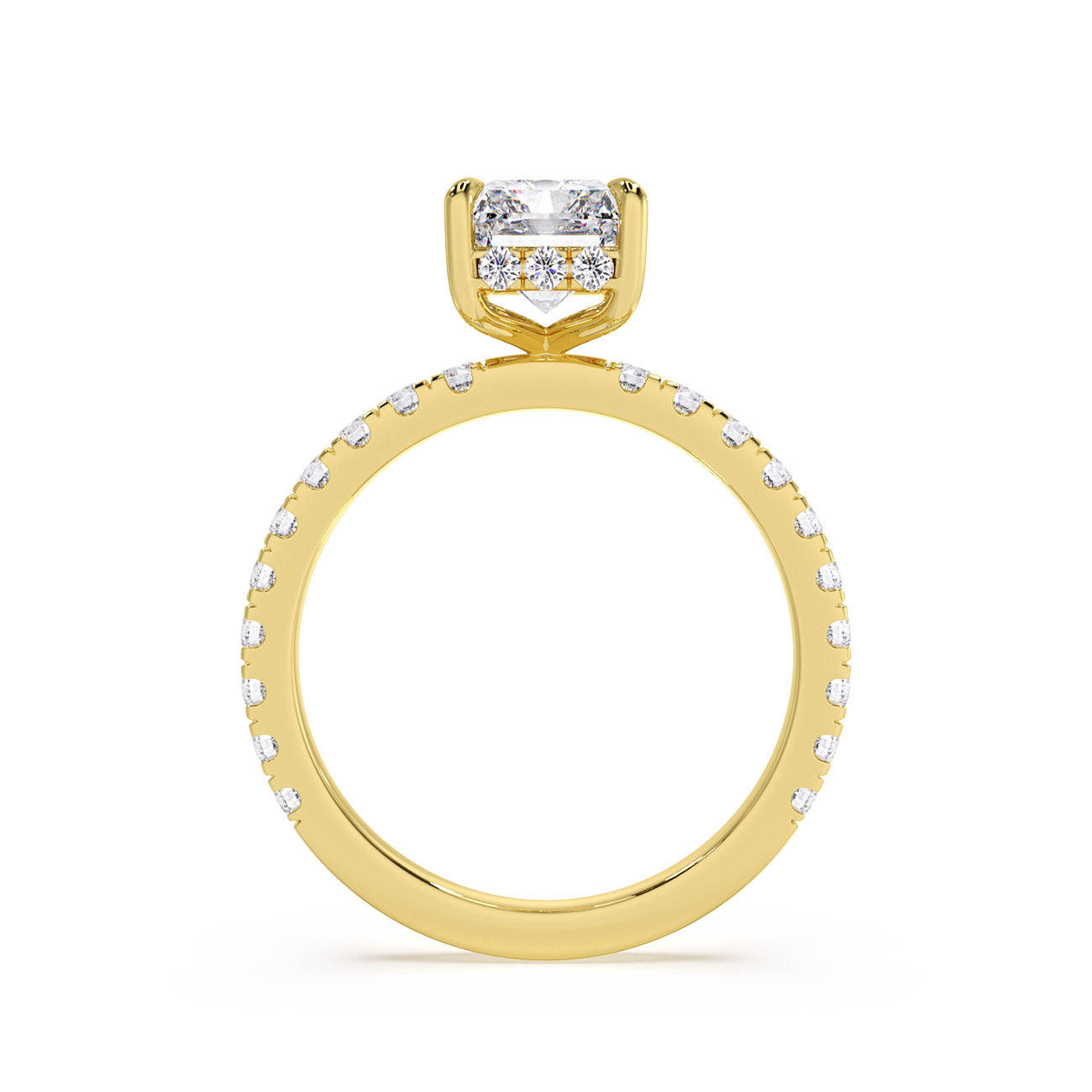 Sophina - Pavé W/ Hidden Halo