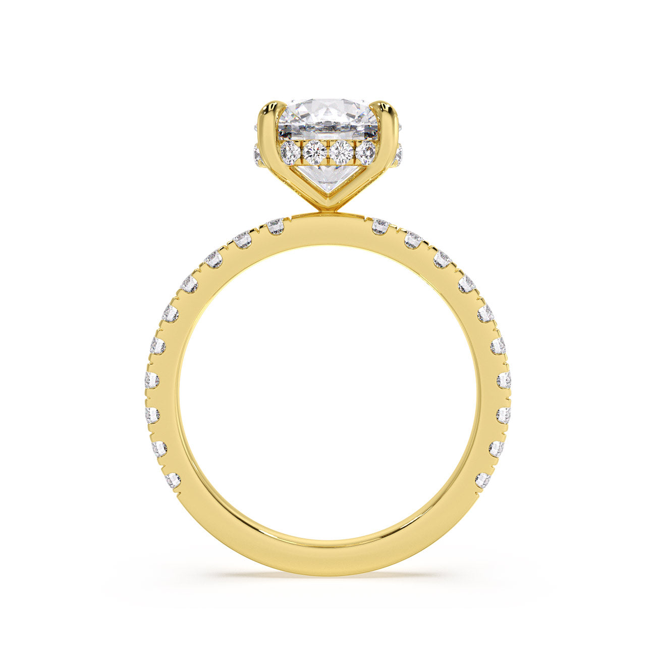 Sophina - Pavé W/ Hidden Halo