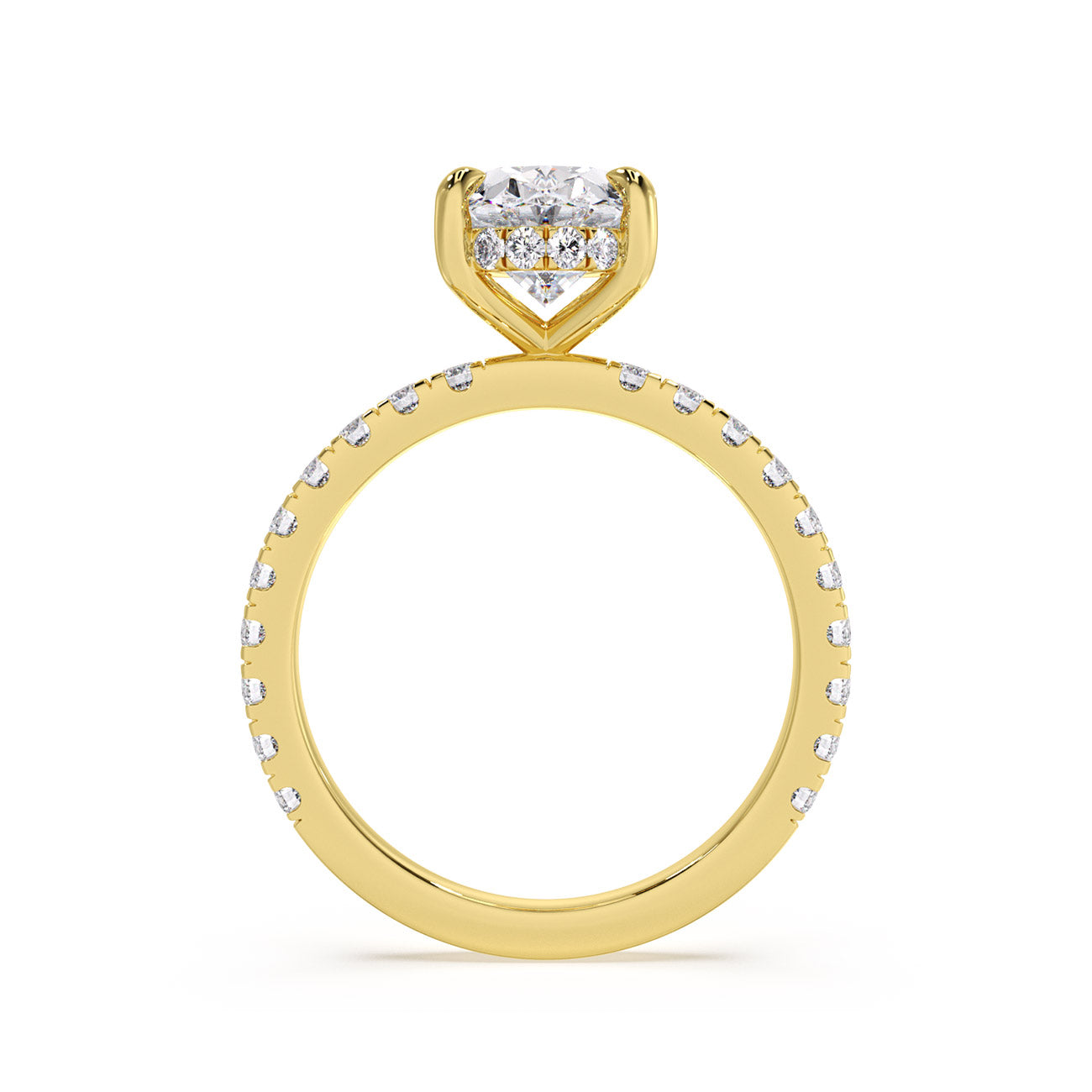 Sophina - Pavé W/ Hidden Halo