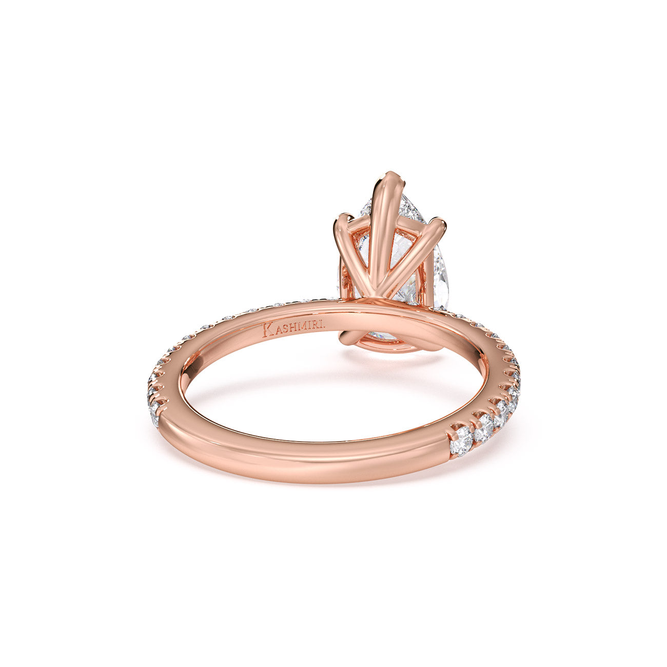 Zara - 4 Claw Pavé