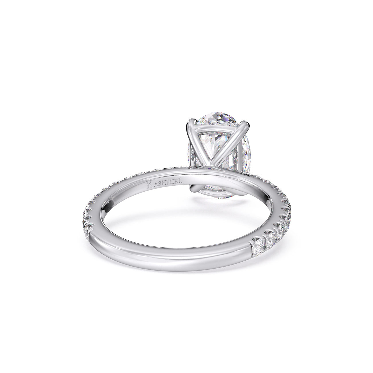 Zara - 4 Claw Pavé
