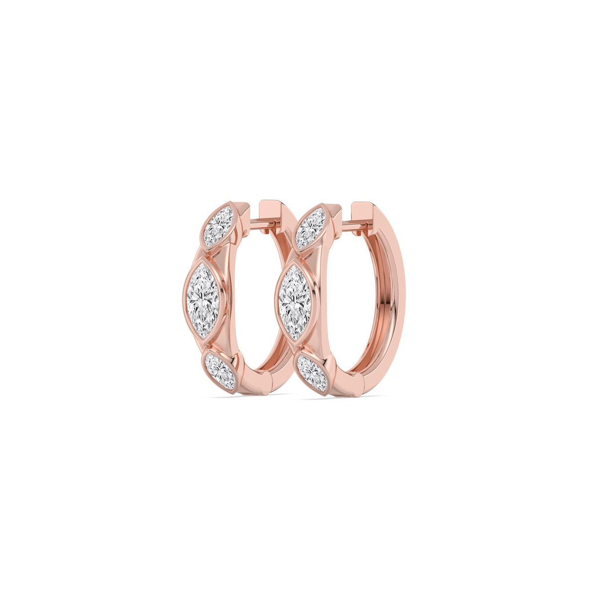 Rose Gold / 1.20ct Lab Grown Diamond Earrings