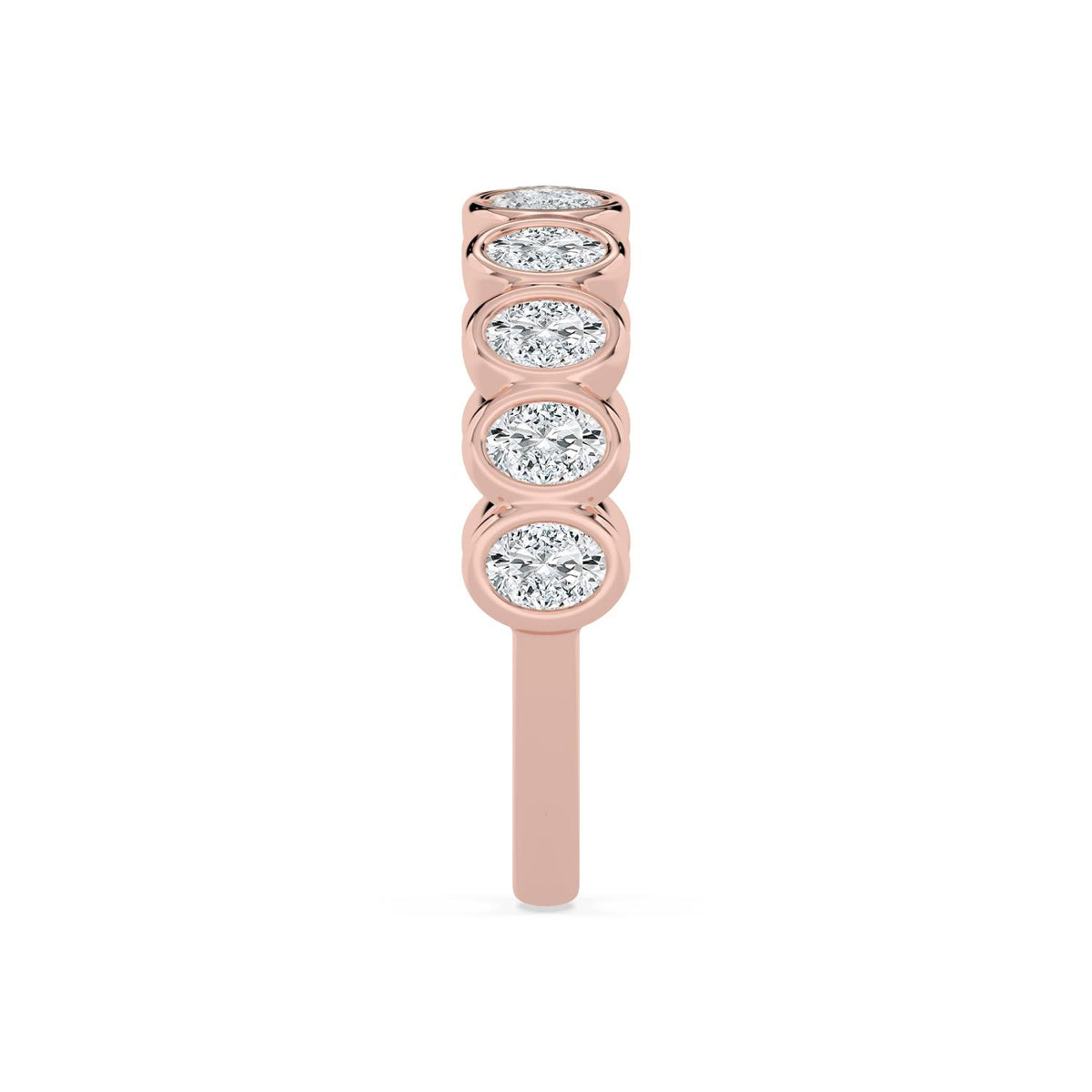 Rose Gold / Stella Diamond Wedding Band