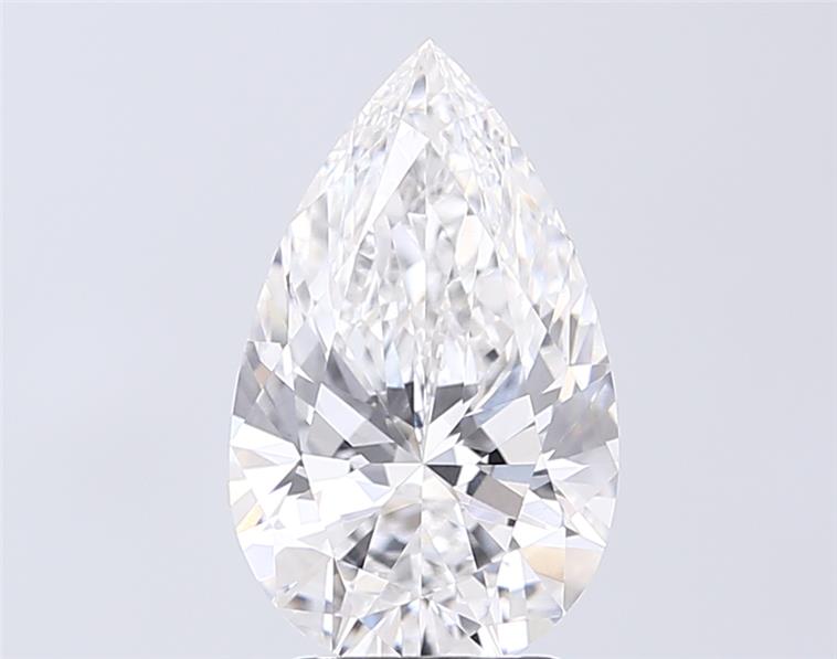 Centre stone – 2.68ct Pear E VVS2 (Lab-grown, IGI 833699237)