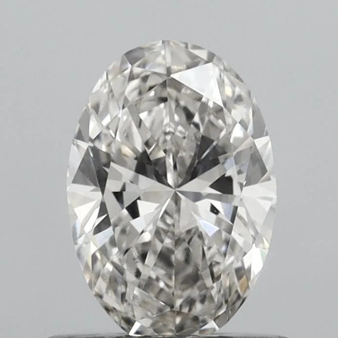 0.58ct Oval Lab Grown Diamond (Colour H, Clarity VVS2, IGI Certified)