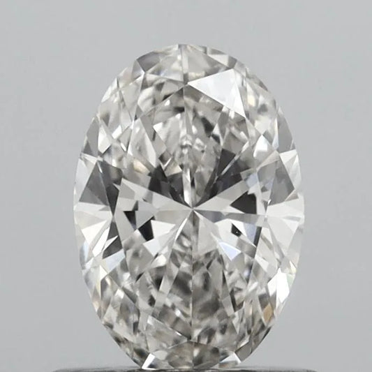 0.58ct Oval Lab Grown Diamond (Colour H, Clarity VVS2, IGI Certified)