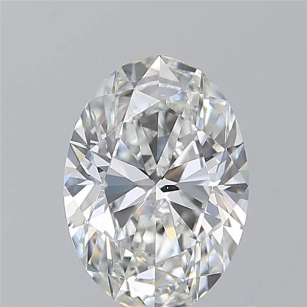 0.90ct Oval Natural Diamond (Colour F, Clarity VS2, GIA Certified)