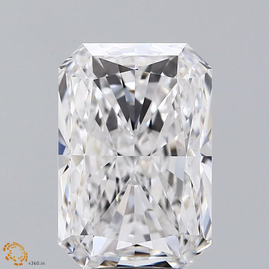 4.38 Carats RADIANT Diamond