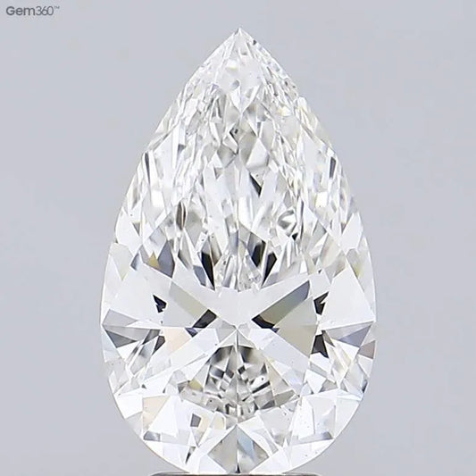 3.56 Carats PEAR Diamond