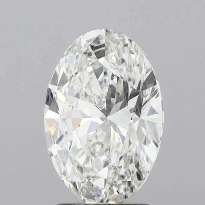 2.20ct Oval Lab Grown Diamond (Colour E, Clarity VS2, IGI)