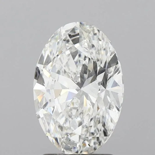 2.20ct Oval Lab Grown Diamond (Colour E, Clarity VS2, IGI)