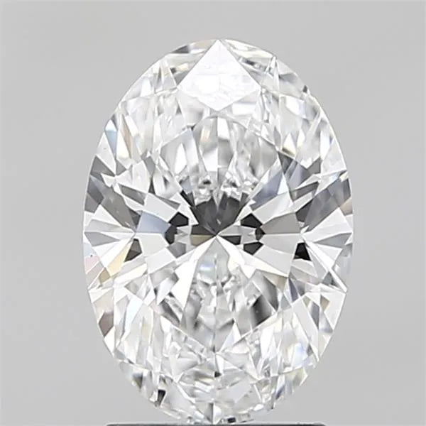 1.70ct Oval Lab Grown Diamond (Colour D, Clarity VVS2, IGI Certified)
