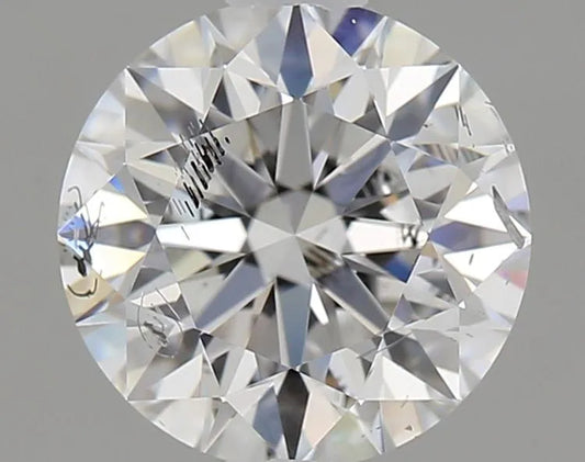 1.02ct Round Lab Grown Diamond (Colour F, Clarity SI2, Cut EX, IGI)